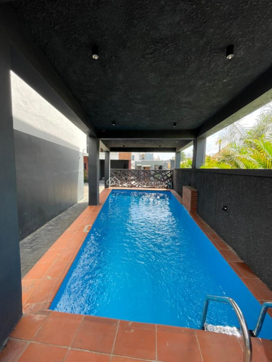 Fully Serviced 4 Bedroom Terrace Duplex with Bq, Gym and Swimming Pool, Osapa, Lekki, Lagos, Terraced Duplex for Rent