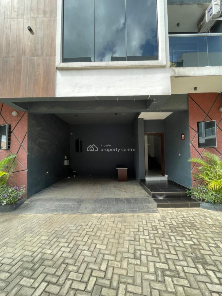 Fully Serviced 4 Bedroom Terrace Duplex with Bq, Gym and Swimming Pool, Osapa, Lekki, Lagos, Terraced Duplex for Rent