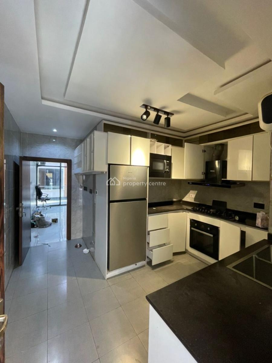Fully Serviced 4 Bedroom Terrace Duplex with Bq, Gym and Swimming Pool, Osapa, Lekki, Lagos, Terraced Duplex for Rent