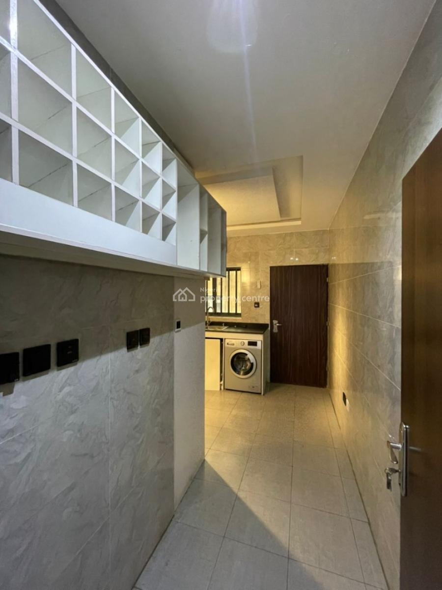 Fully Serviced 4 Bedroom Terrace Duplex with Bq, Gym and Swimming Pool, Osapa, Lekki, Lagos, Terraced Duplex for Rent