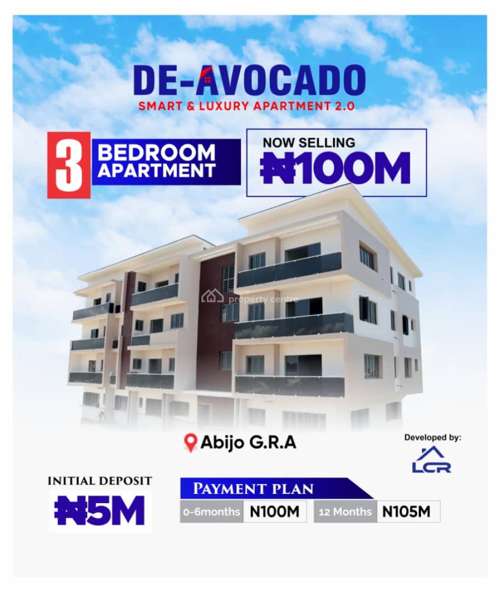 House with C of O at De Avocado Smart&luxury Homes 2.0 Estate Home, Abijo Gra Lekki Lagos, Abijo, Lekki, Lagos, Block of Flats for Sale