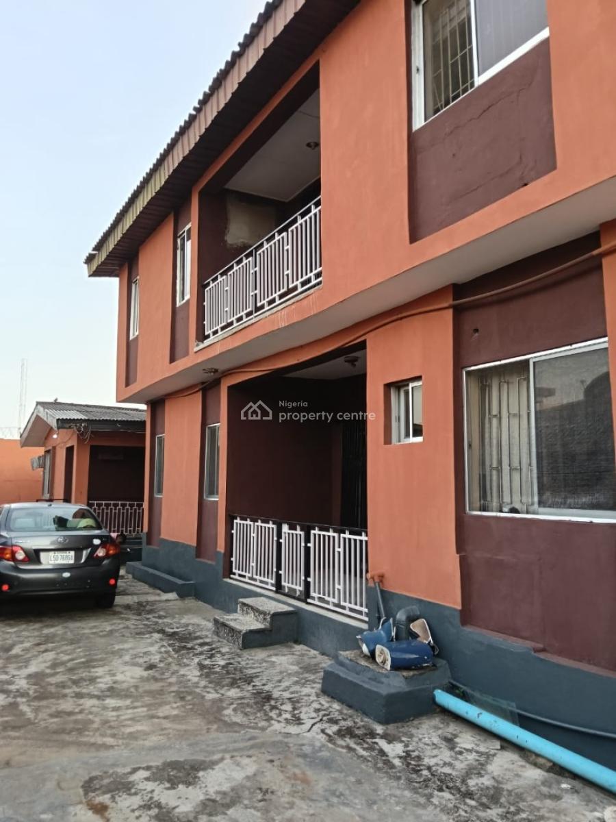 Standard 4 Flat of 3 Bedroom Flat with 2 Bedroom Bungalow, Egbeda, Alimosho, Lagos, House for Sale