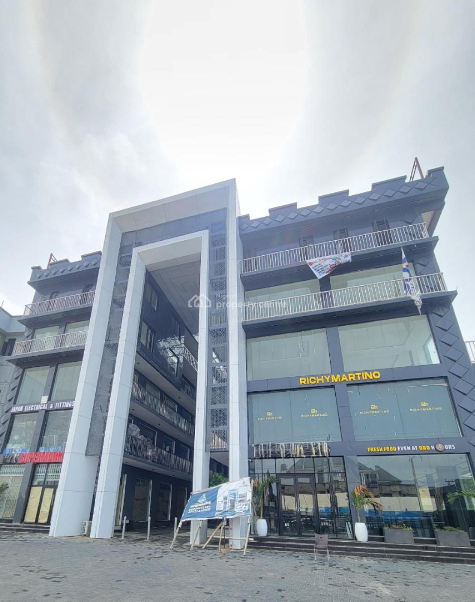 Standard Office/shop Space Facing The Major Road, Orchid Road, Lekki, Lagos, Shop for Sale