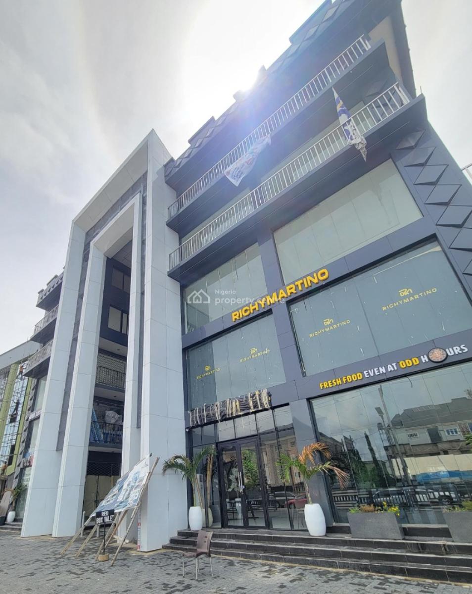 Standard Office/shop Space Facing The Major Road, Orchid Road, Lekki, Lagos, Shop for Sale