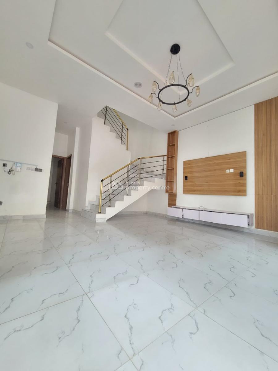 Beautiful and Standard 4 Bedroom Semi Detached Duplex with Bq, Royal Pine Estate, Orchid Road, Lekki, Lagos, Semi-detached Duplex for Rent