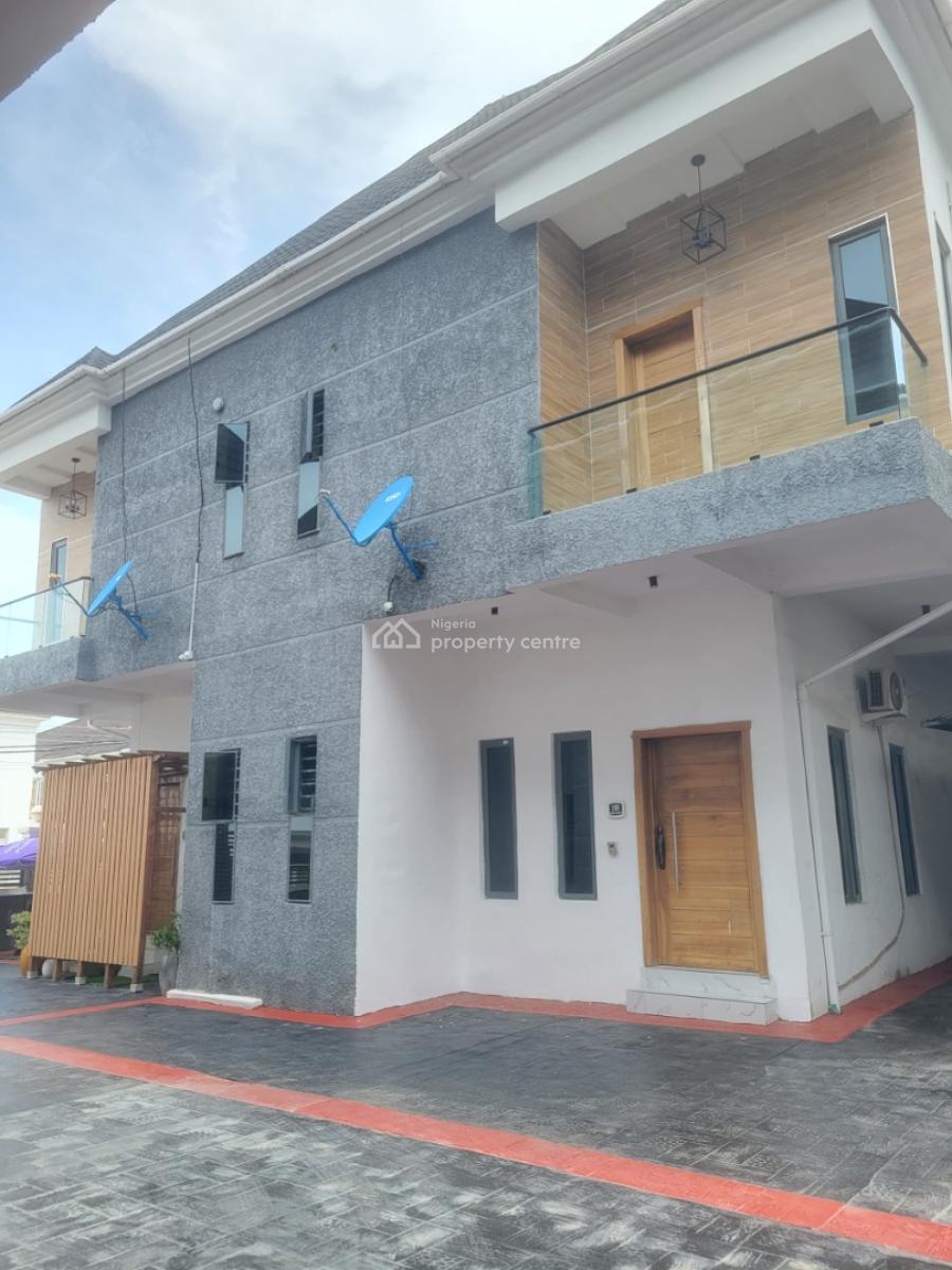 Beautiful and Standard 4 Bedroom Semi Detached Duplex with Bq, Royal Pine Estate, Orchid Road, Lekki, Lagos, Semi-detached Duplex for Rent