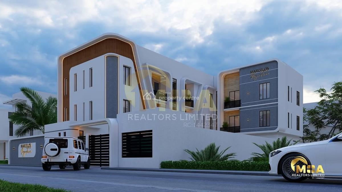 Luxury 2 Bedroom Apartment Woth Lovely Features, Mercelo Signatures Apartments ,lekki Scheme 2, Ajah, Lagos, Block of Flats for Sale