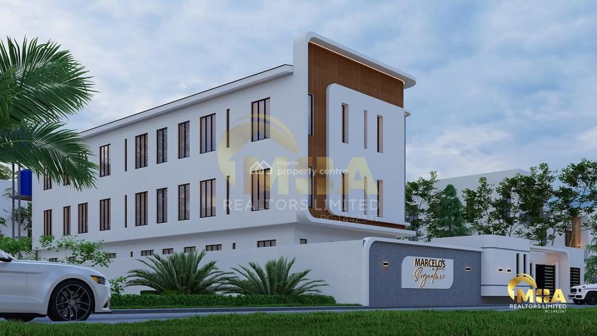 Luxury 2 Bedroom Apartment Woth Lovely Features, Mercelo Signatures Apartments ,lekki Scheme 2, Ajah, Lagos, Block of Flats for Sale