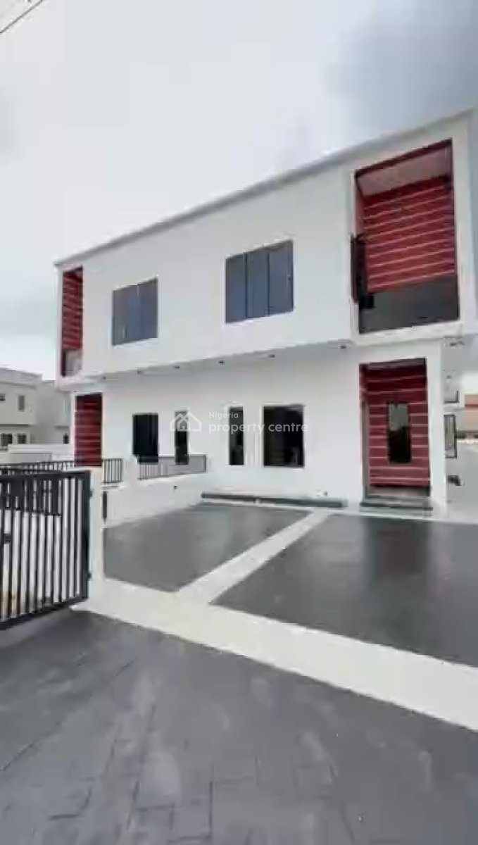 4 Bedroom Semi-detach Duplex, Sangotedo Ajah Lekki Lagos, Sangotedo, Ajah, Lagos, Semi-detached Duplex for Sale
