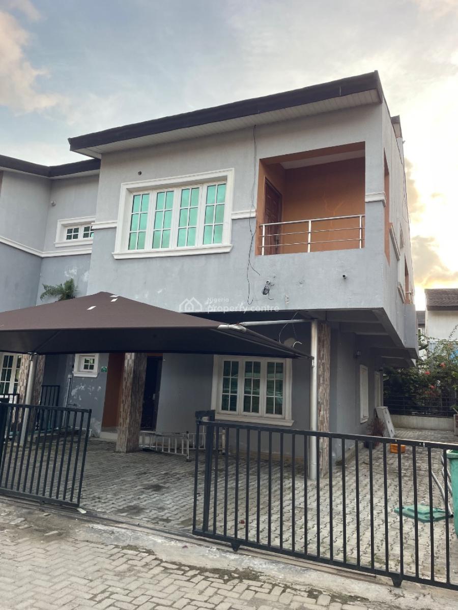 4 Bedrooms Corner Piece Terrace Duplex, Chevron Drive, Lekki, Lagos, Terraced Duplex for Rent