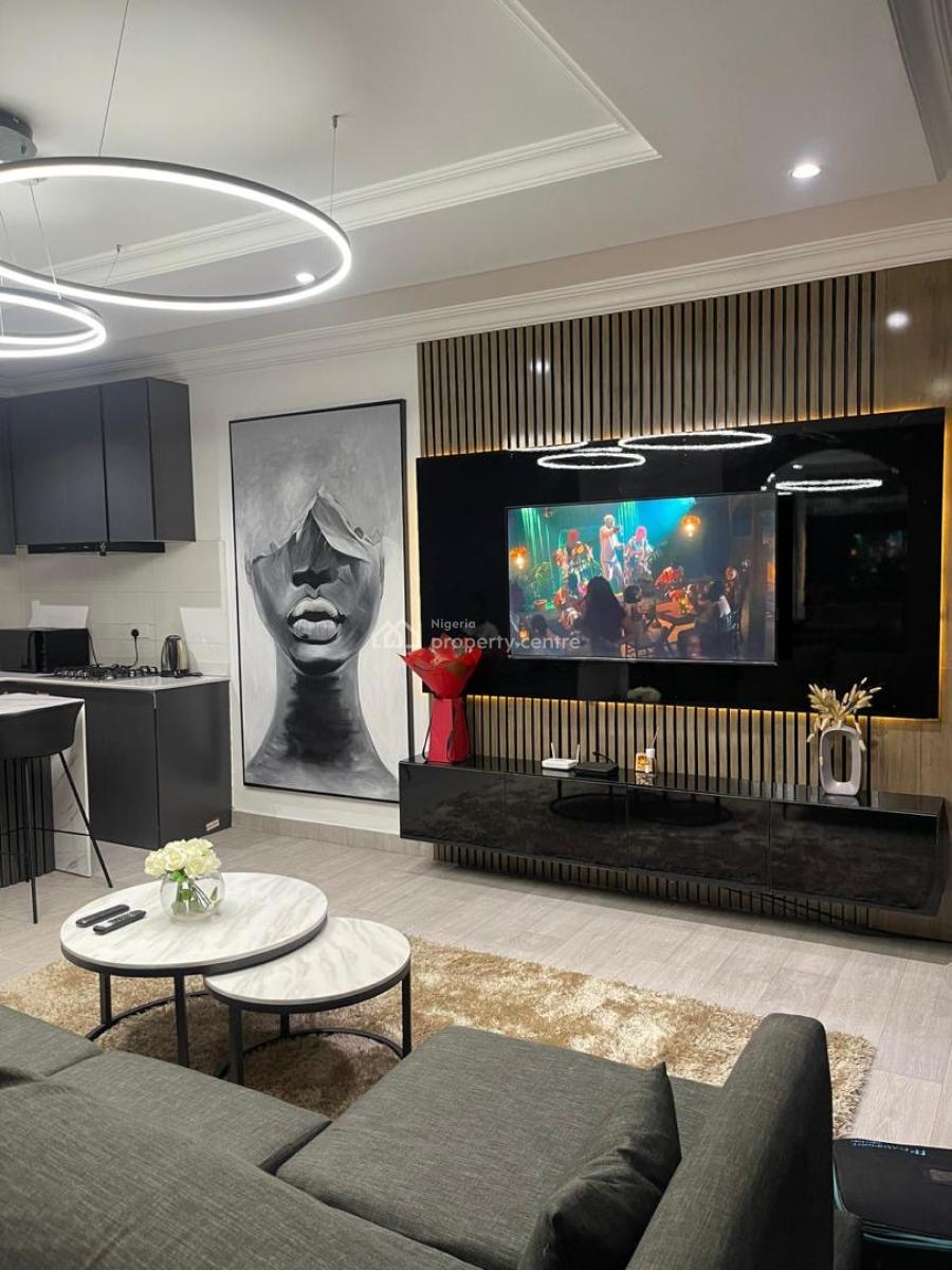Brand New Smart Luxury  2 Bedroom Maisonette Apartment with Snooke, Lekki Phase 1, Lekki, Lagos, Flat / Apartment Short Let