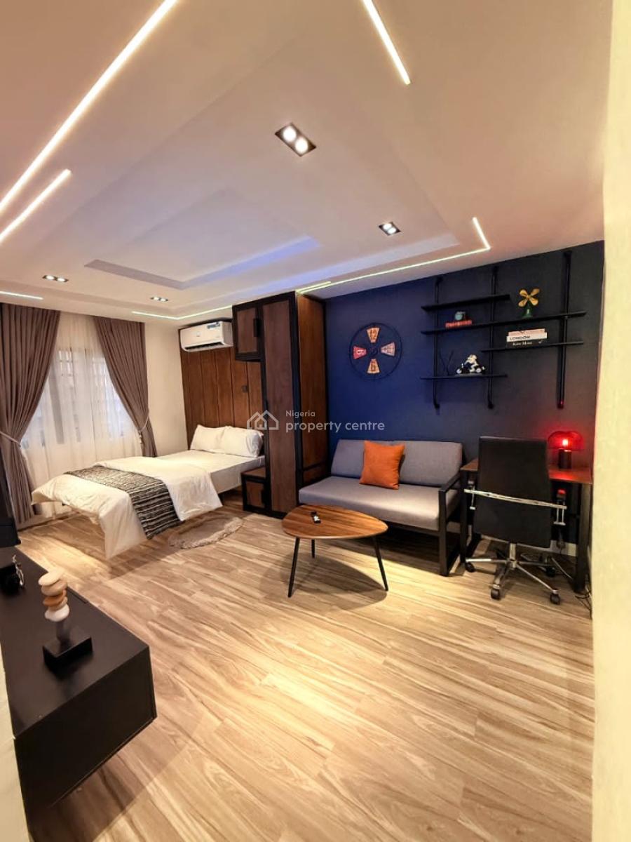 Lenedo Forge Studio Apartment with Office Work Space, Joseph Harrison Street, Iwaya, Yaba, Lagos, Flat / Apartment Short Let