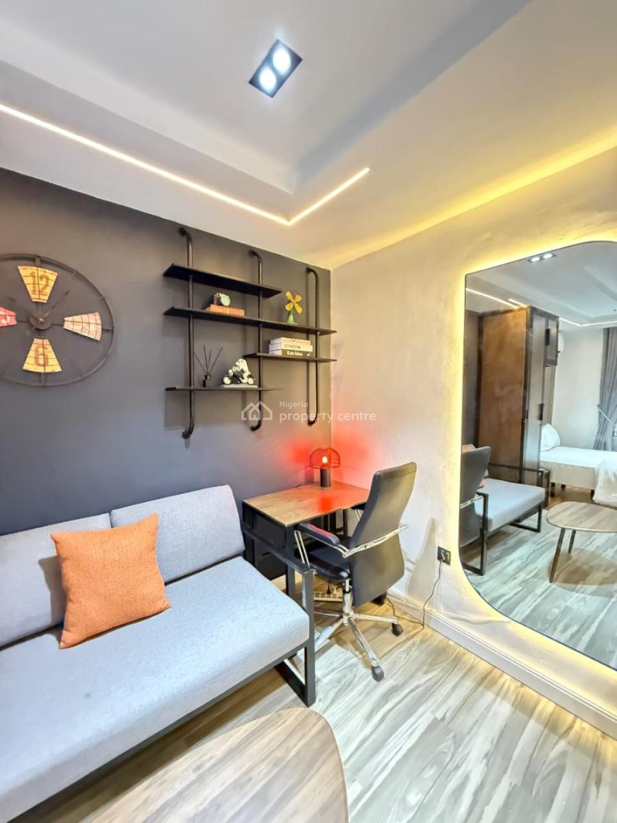 Lenedo Forge Studio Apartment with Office Work Space, Joseph Harrison Street, Iwaya, Yaba, Lagos, Flat / Apartment Short Let