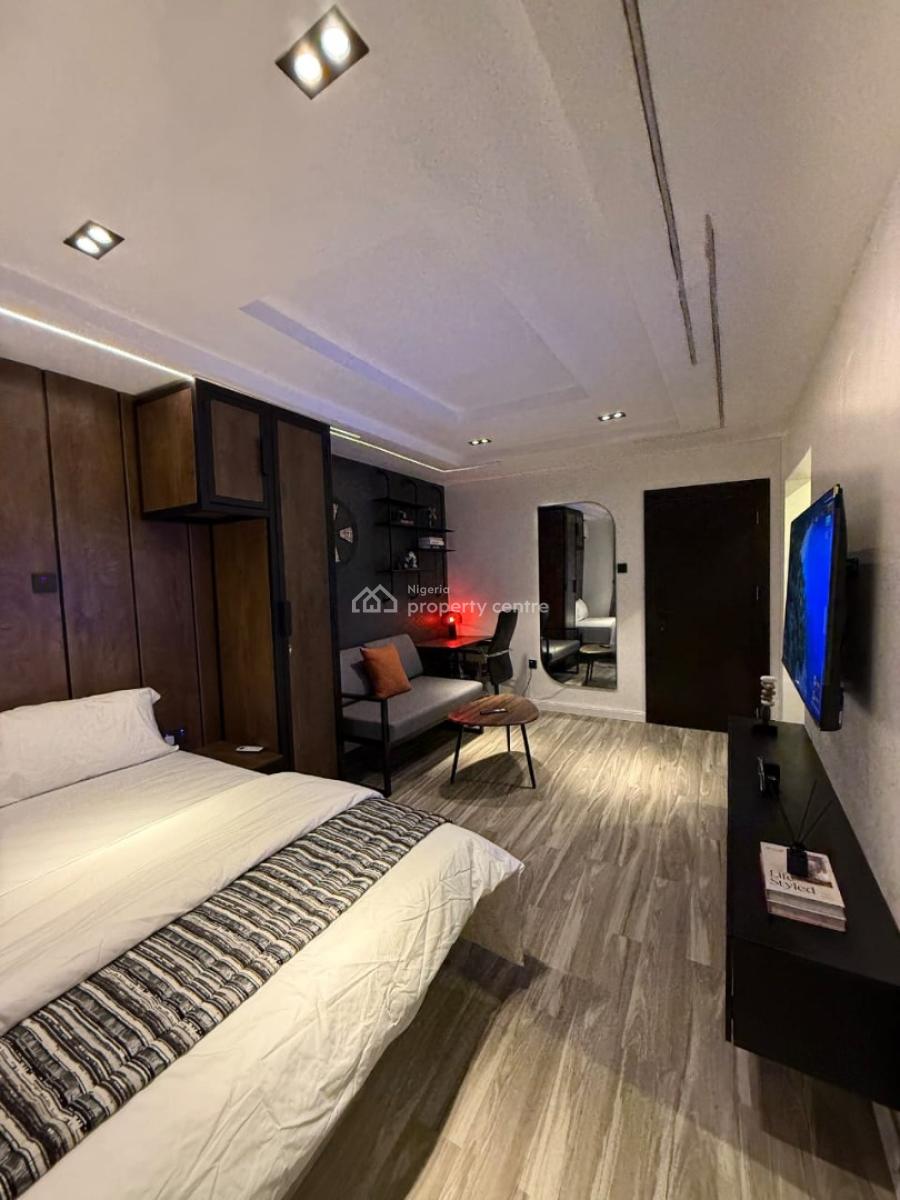 Lenedo Forge Studio Apartment with Office Work Space, Joseph Harrison Street, Iwaya, Yaba, Lagos, Flat / Apartment Short Let