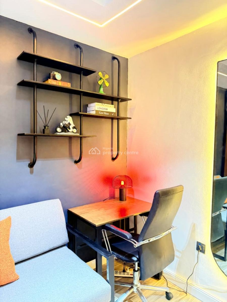 Lenedo Forge Studio Apartment with Office Work Space, Joseph Harrison Street, Iwaya, Yaba, Lagos, Flat / Apartment Short Let