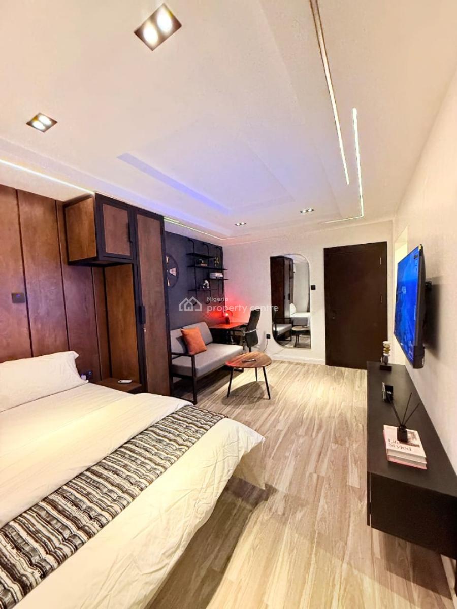 Lenedo Forge Studio Apartment with Office Work Space, Joseph Harrison Street, Iwaya, Yaba, Lagos, Flat / Apartment Short Let