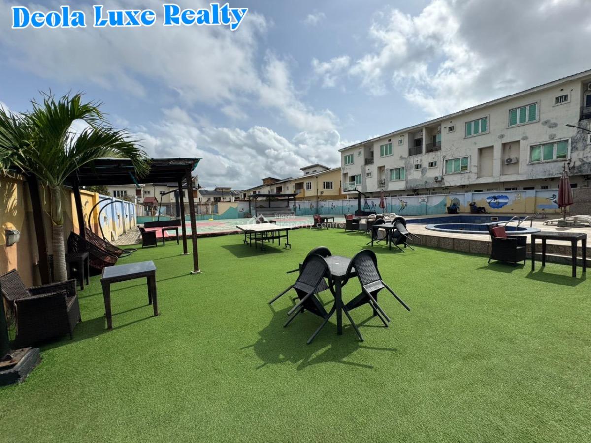 a Very Spacious 3 Bedroom Terrace House in a Fully Serviced Estate, Horizon 2 Estate, Ikate, Lekki, Lagos, Terraced Duplex for Rent