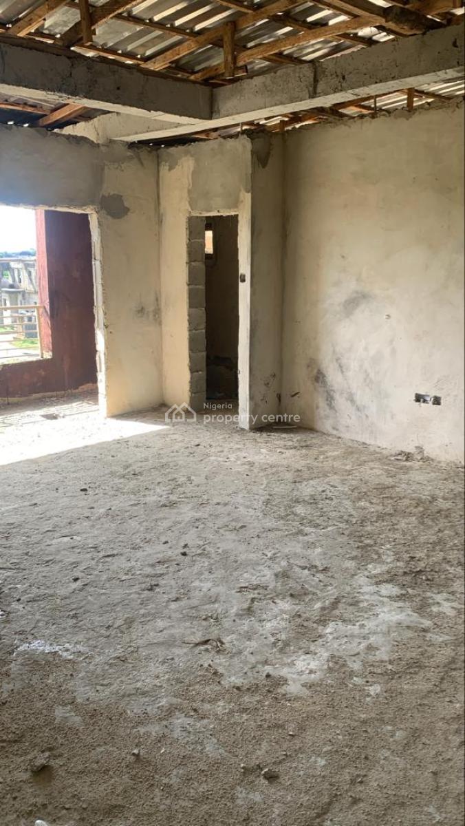 Carcass 4 Bedrooms Mansionatee House, Meridian Estate, Awoyaya, Ibeju Lekki, Lagos, Terraced Duplex for Sale
