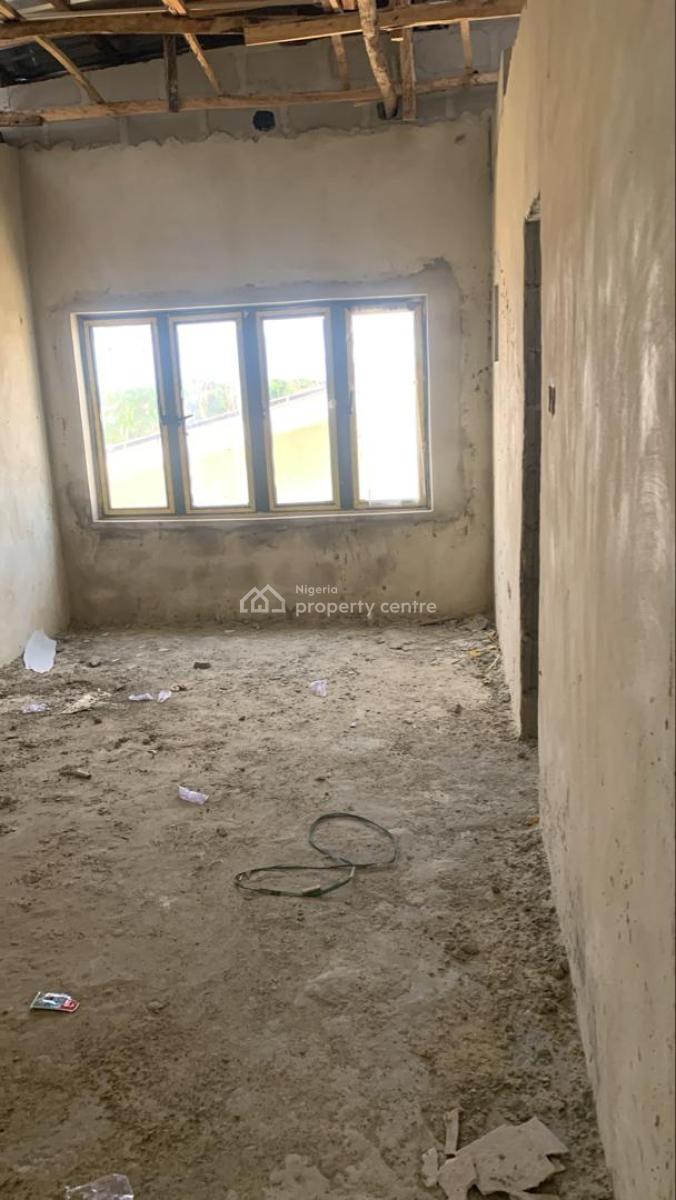 Carcass 4 Bedrooms Mansionatee House, Meridian Estate, Awoyaya, Ibeju Lekki, Lagos, Terraced Duplex for Sale
