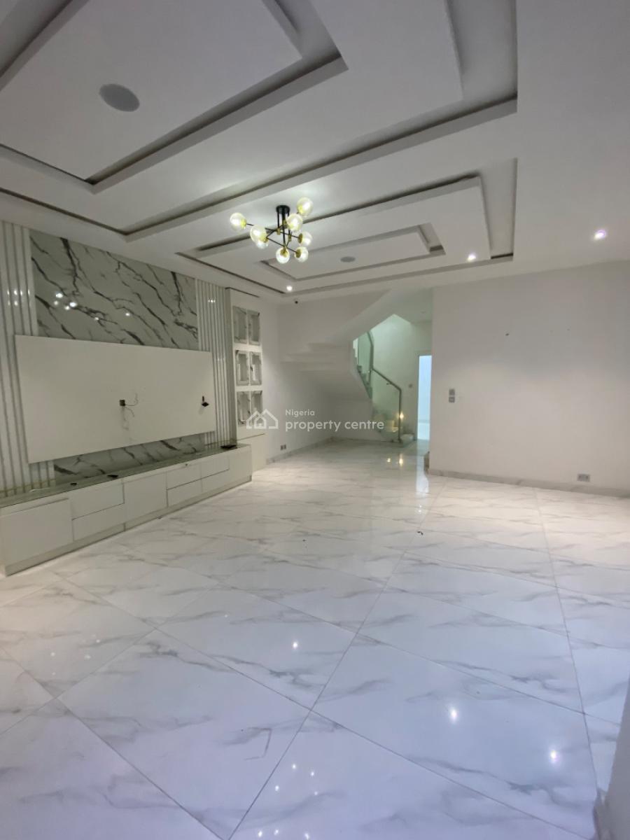 Luxurious 4 Bed Semi Detached with Bq and 20-24hrs Light, Orchid Road, Lekki, Lagos, Semi-detached Duplex for Rent