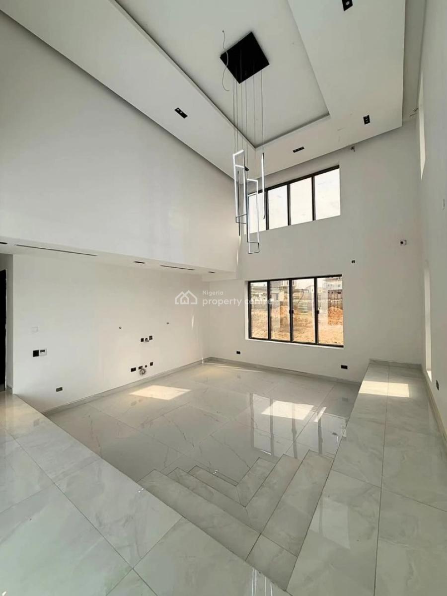 Luxurious Smart 4-bedroom Maisonette with Bq & Swimming Pool, Wuye, Abuja, Terraced Duplex for Sale