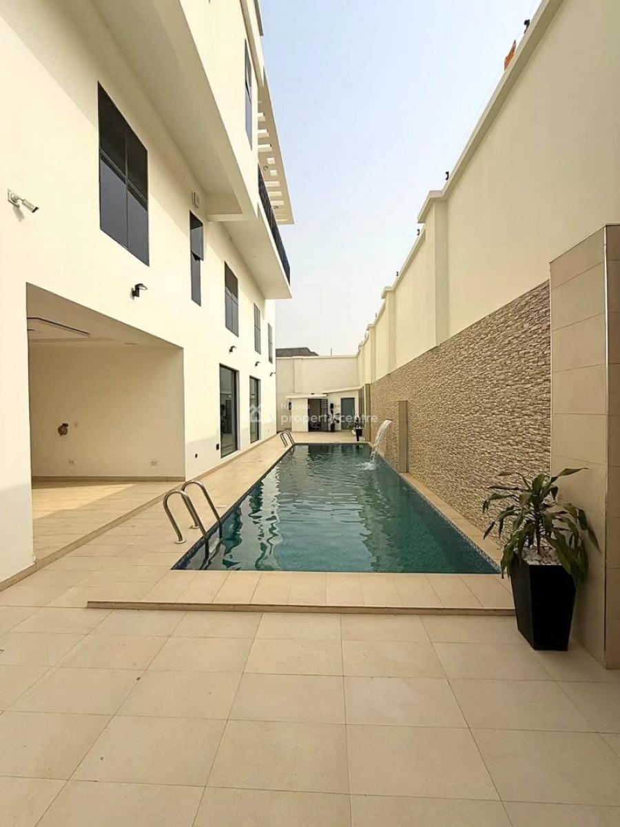 Luxurious Smart 4-bedroom Maisonette with Bq & Swimming Pool, Wuye, Abuja, Terraced Duplex for Sale