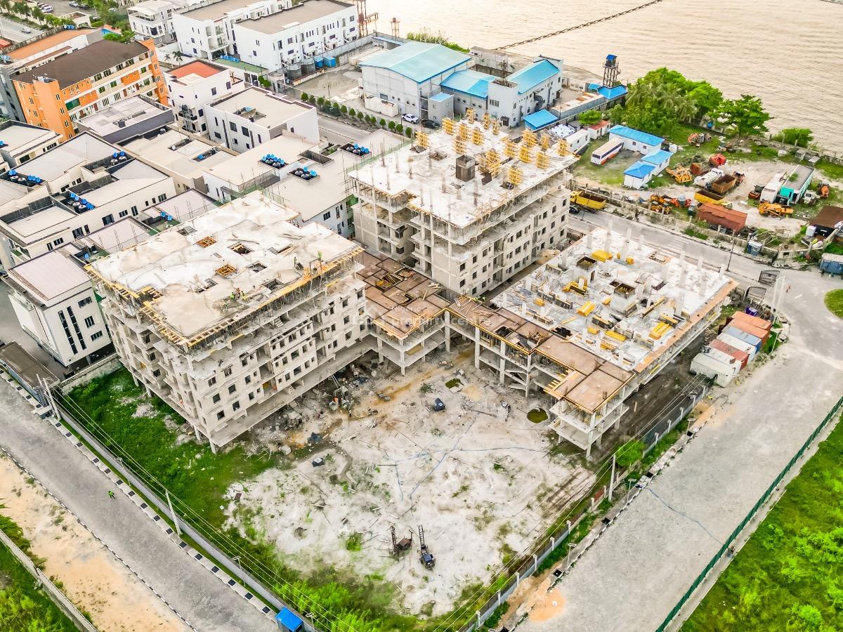 Luxury 2 Bedroom Apartment (shell), Chibo Ofodile Street, Lekki Phase 1, Lekki, Lagos, Flat / Apartment for Sale