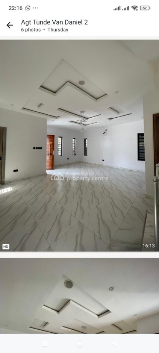 Fantastic 4 Bedroom Fully Detached Duplex with Bq, Before Round About, Orchid Road, Lekki Expressway, Lekki, Lagos, Detached Duplex for Rent