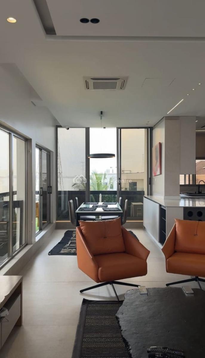 Fully Furnished 3-bedroom Waterfront, Banana Island, Ikoyi, Lagos, Flat / Apartment for Rent