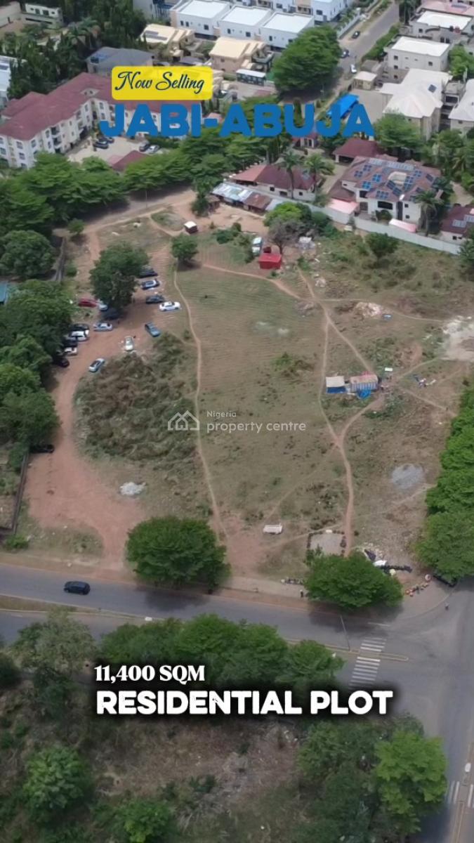 Exceptional 1.14 Hectare Residential Corner Plot in Jabi District, Jabi, Abuja, Residential Land for Sale