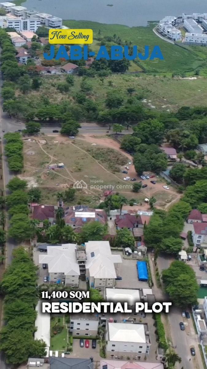 Exceptional 1.14 Hectare Residential Corner Plot in Jabi District, Jabi, Abuja, Residential Land for Sale