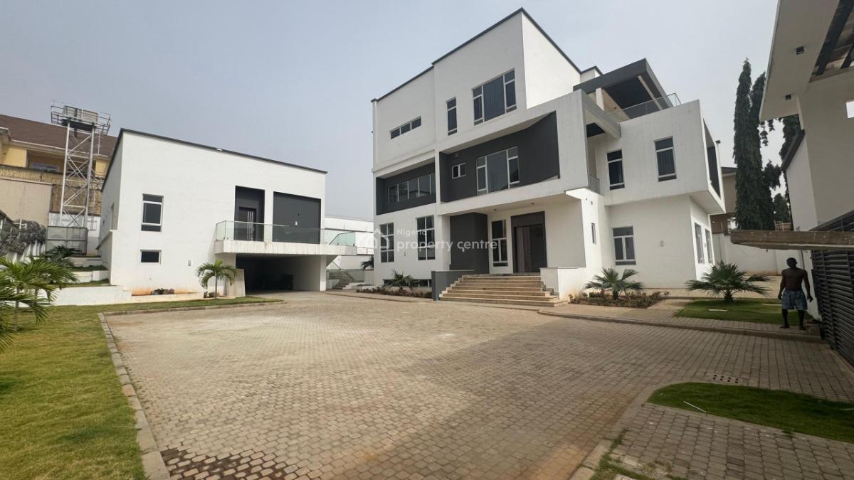 a Newly Built 6bedroom Fully Detached Mansion with 4living Rooms, Asokoro, Central Area Phase 2, Abuja, Detached Duplex for Sale