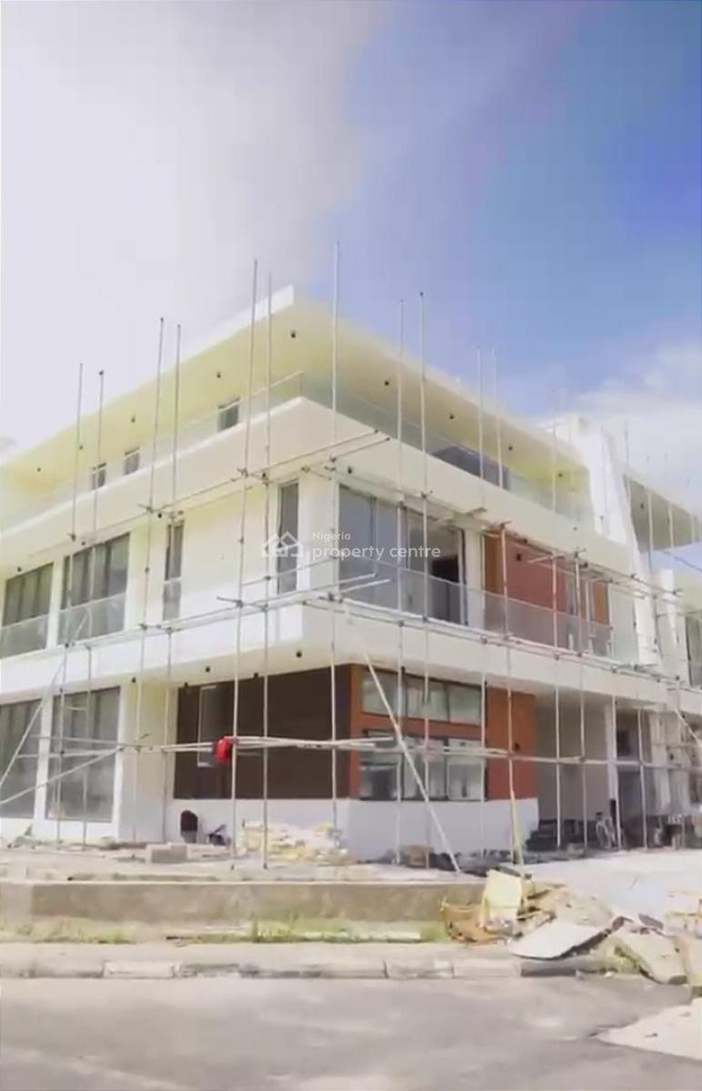 Luxury 5 Bedroom Semi Detached House + 2 Bq Ea/ Elevator and Pool, Cowrie Creek Est, Ikate, Lekki, Lagos, Semi-detached Duplex for Sale