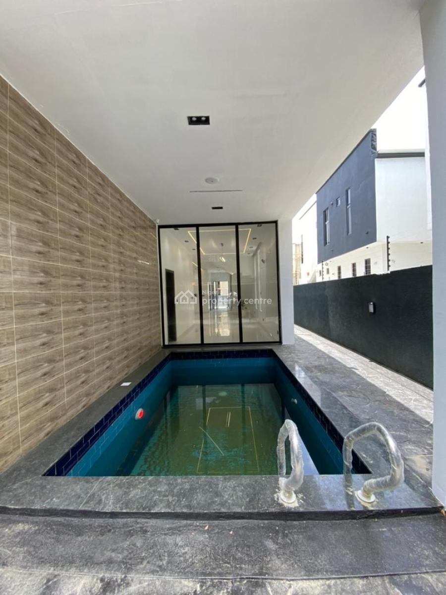 5 Bedrooms Detached Duplex with, Bq, Pool, Chevron Toll Gate, Lekki, Lagos, Detached Duplex for Sale