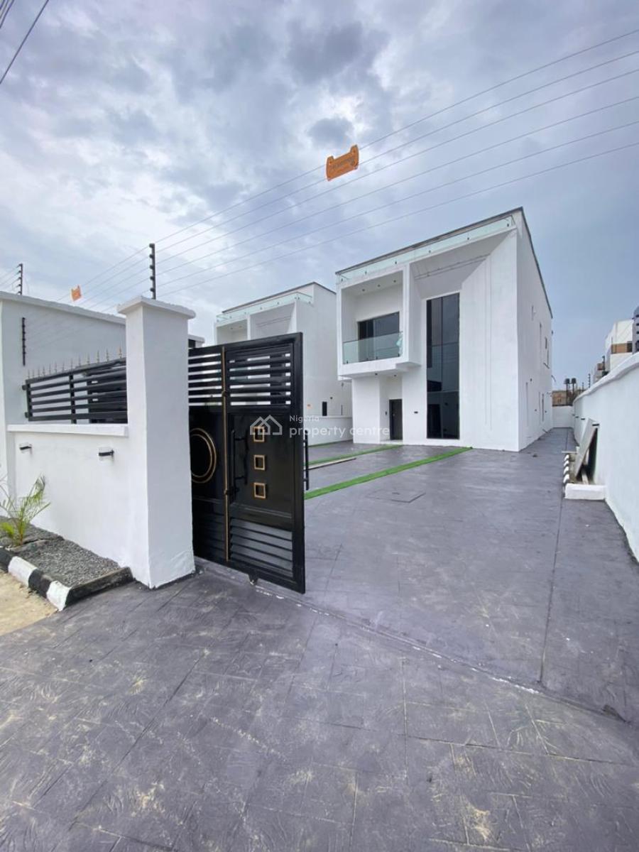 4 Bedrooms Detached Duplex with Bq., Sangotedo, Sangotedo, Ajah, Lagos, Detached Duplex for Sale