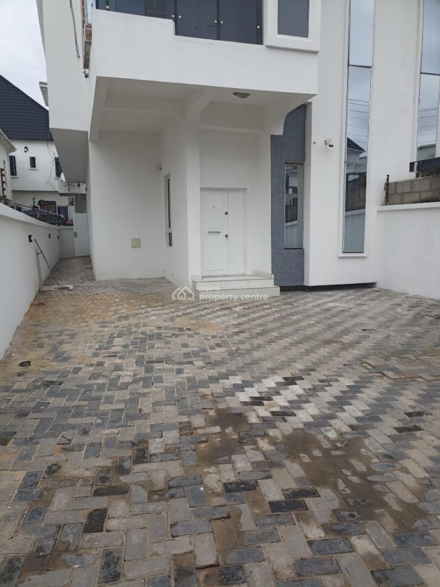 4 Bedroom Semi Detached Duplex with a Bq and a Fitted Kitchen, Osapa London, Osapa, Lekki, Lagos, Detached Duplex for Rent