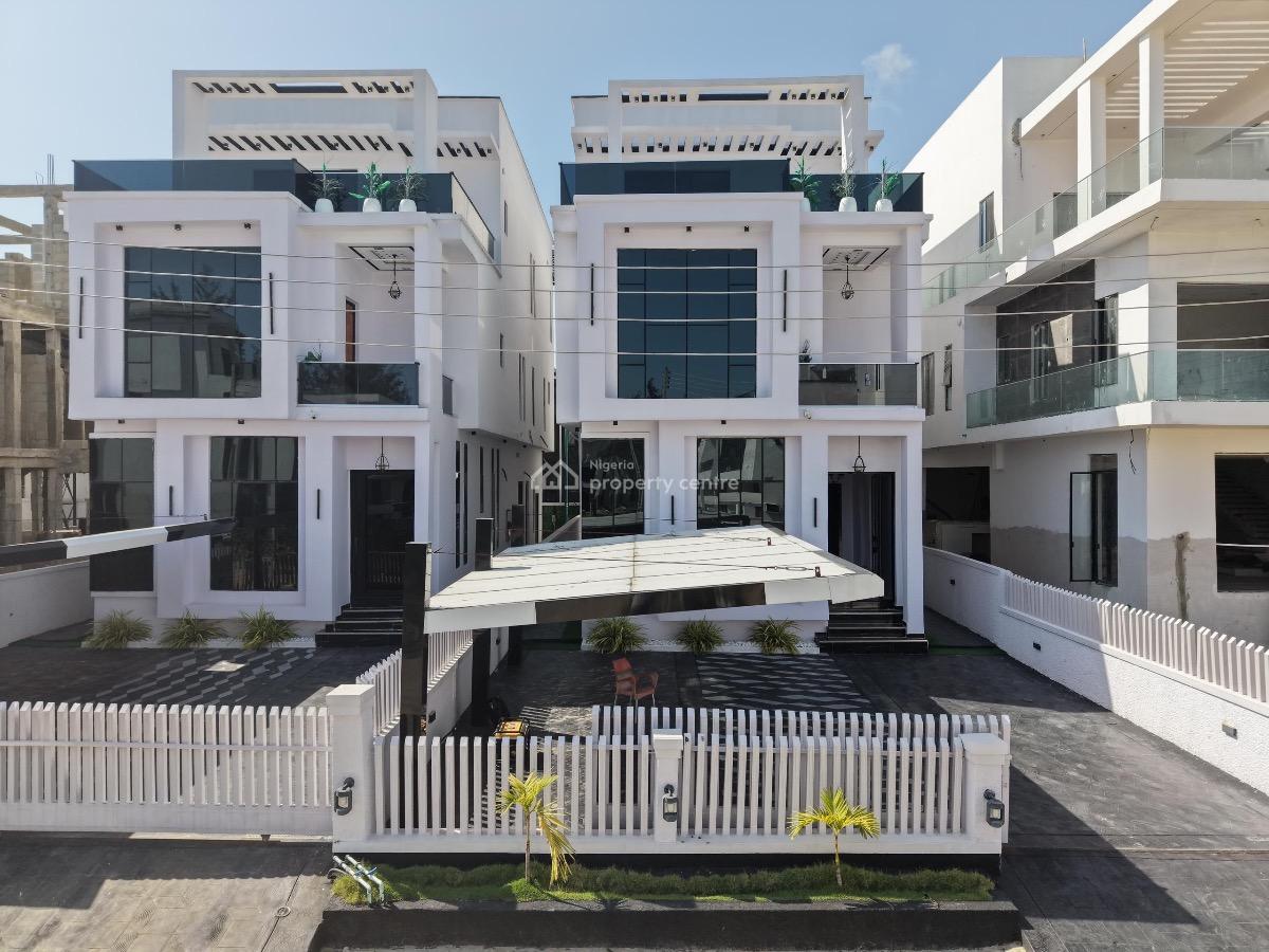 Newly Built Smart 5 Bedroom Fully Detached Duplex, Megamound Estate, Lekki, Lagos, Detached Duplex for Sale