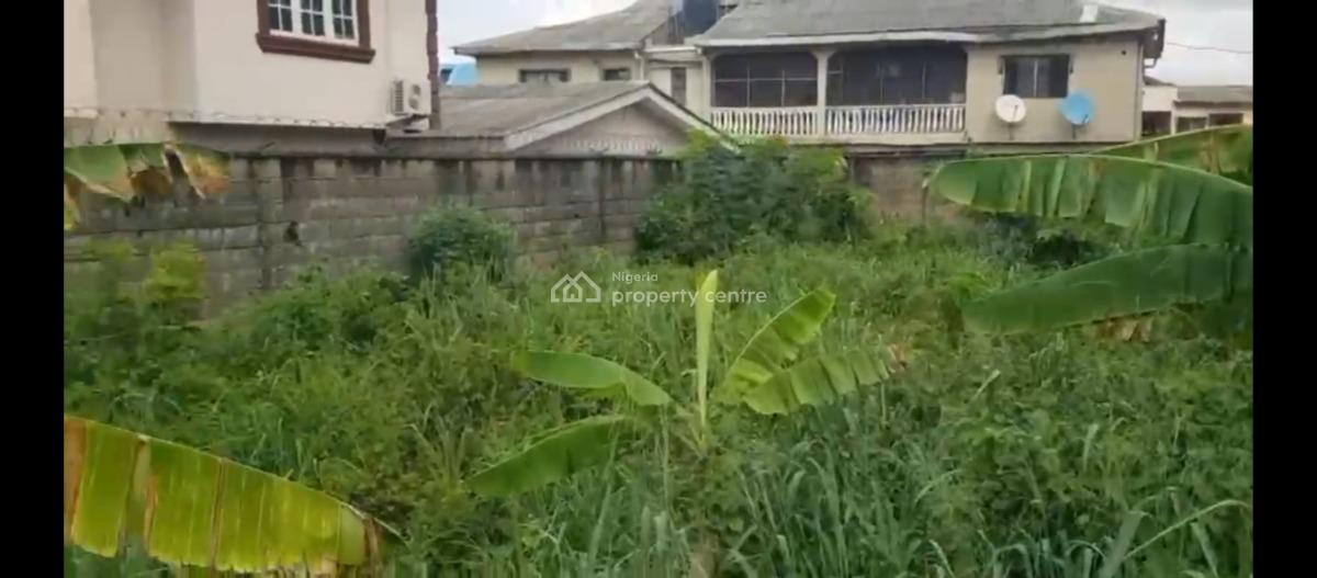 a Standard Well Tabled & a Bit More Than Half Plot of Land, Runsewe Estate, Ojokoro, Ifako-ijaiye, Lagos, Residential Land for Sale