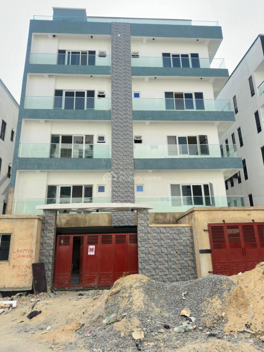 Newly Built 1 & 2 Bedroom Apartment with an Elevator in a Secure and S, Ikate, Ikate, Lekki, Lagos, Flat / Apartment for Sale