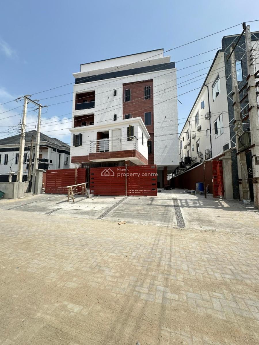 Very Spacious 3 Bedroom Apartment with Gym and Elevator in a Secure an, Ikate, Ikate, Lekki, Lagos, Flat / Apartment for Sale