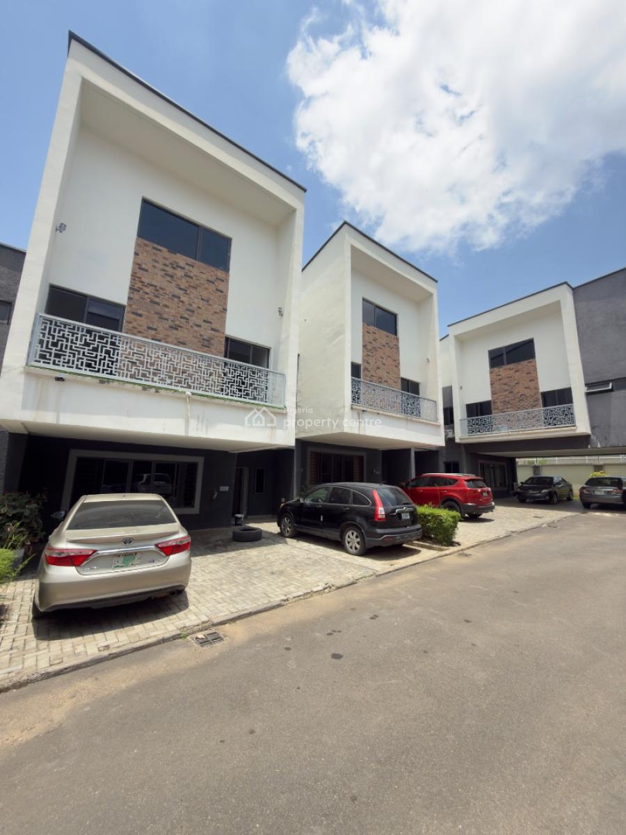 Standard 4 Bedroom Terraced Duplex, Katampe Extension, Katampe Extension, Katampe, Abuja, Terraced Duplex for Rent