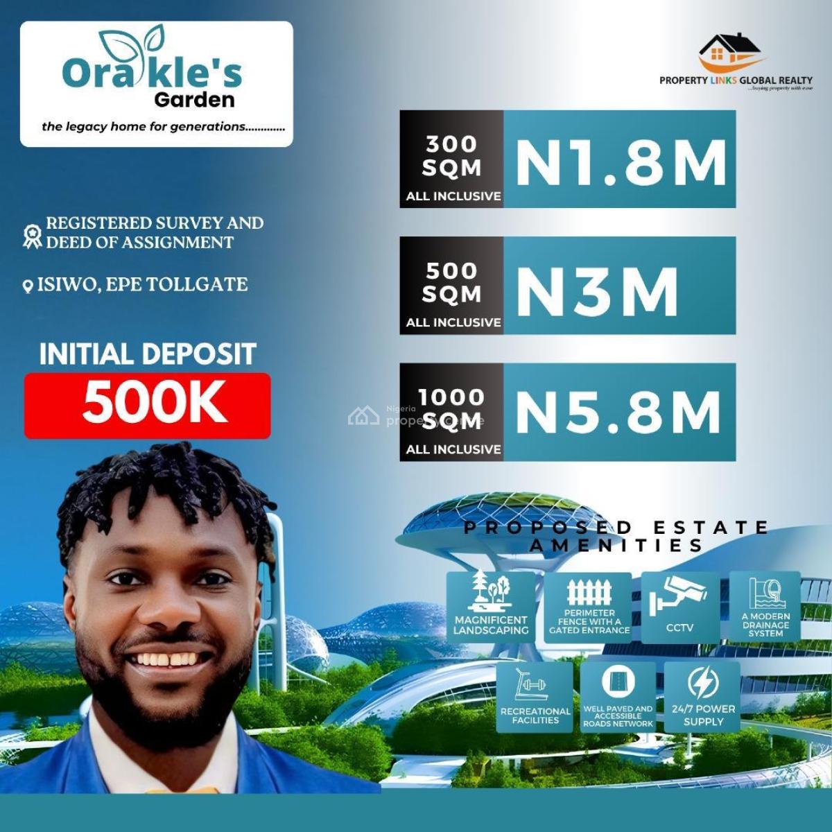 Fast Growing Area Land, Isiwo, Epe/ijebu Ode Express Way., Epe, Lagos, Residential Land for Sale