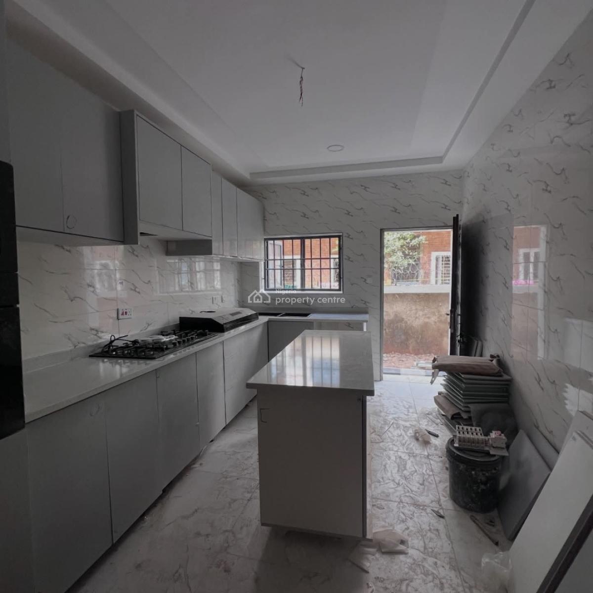 Brand New 4 Bedroom Terrace with Study & Bq, Life Camp, Abuja, Terraced Duplex for Sale