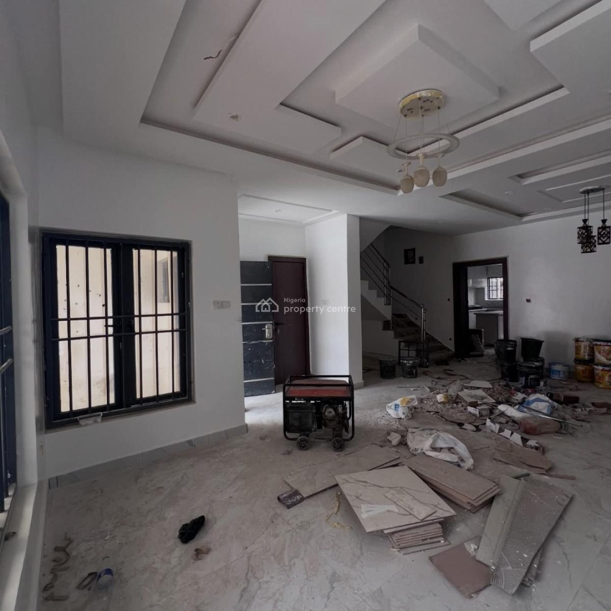 Brand New 4 Bedroom Terrace with Study & Bq, Life Camp, Abuja, Terraced Duplex for Sale