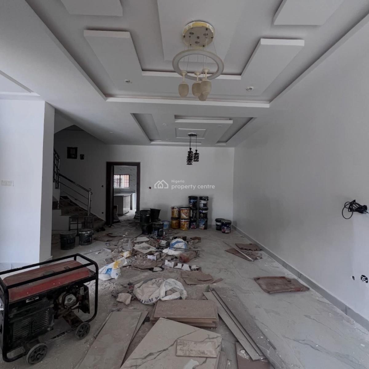 Brand New 4 Bedroom Terrace with Study & Bq, Life Camp, Abuja, Terraced Duplex for Sale