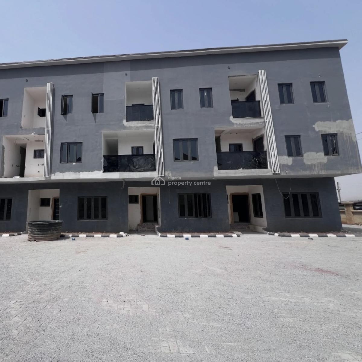 Brand New 4 Bedroom Terrace with Study & Bq, Life Camp, Abuja, Terraced Duplex for Sale
