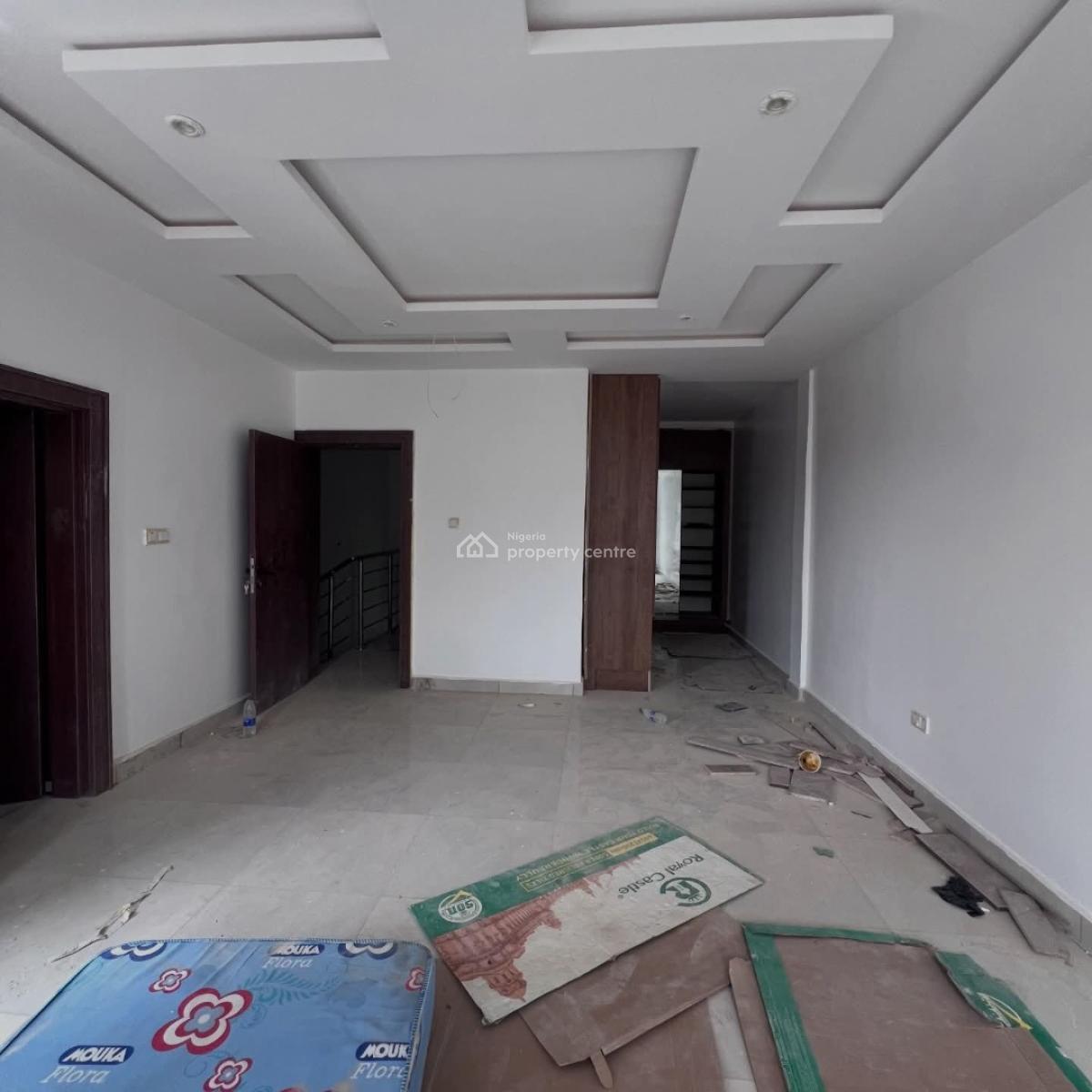 Brand New 4 Bedroom Terrace with Study & Bq, Life Camp, Abuja, Terraced Duplex for Sale