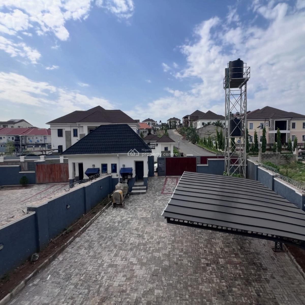 4 Bedroom Semi Detached Duplex with 2 Units of Bq, Naf Valley, Asokoro District, Abuja, Terraced Duplex for Rent