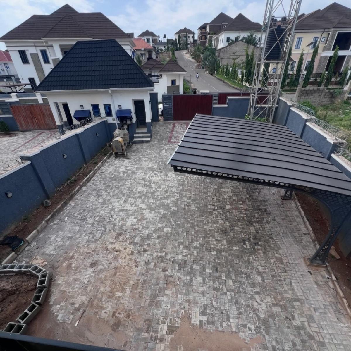 4 Bedroom Semi Detached Duplex with 2 Units of Bq, Naf Valley, Asokoro District, Abuja, Terraced Duplex for Rent