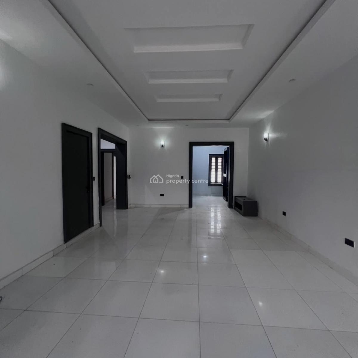 4 Bedroom Semi Detached Duplex with 2 Units of Bq, Naf Valley, Asokoro District, Abuja, Terraced Duplex for Rent